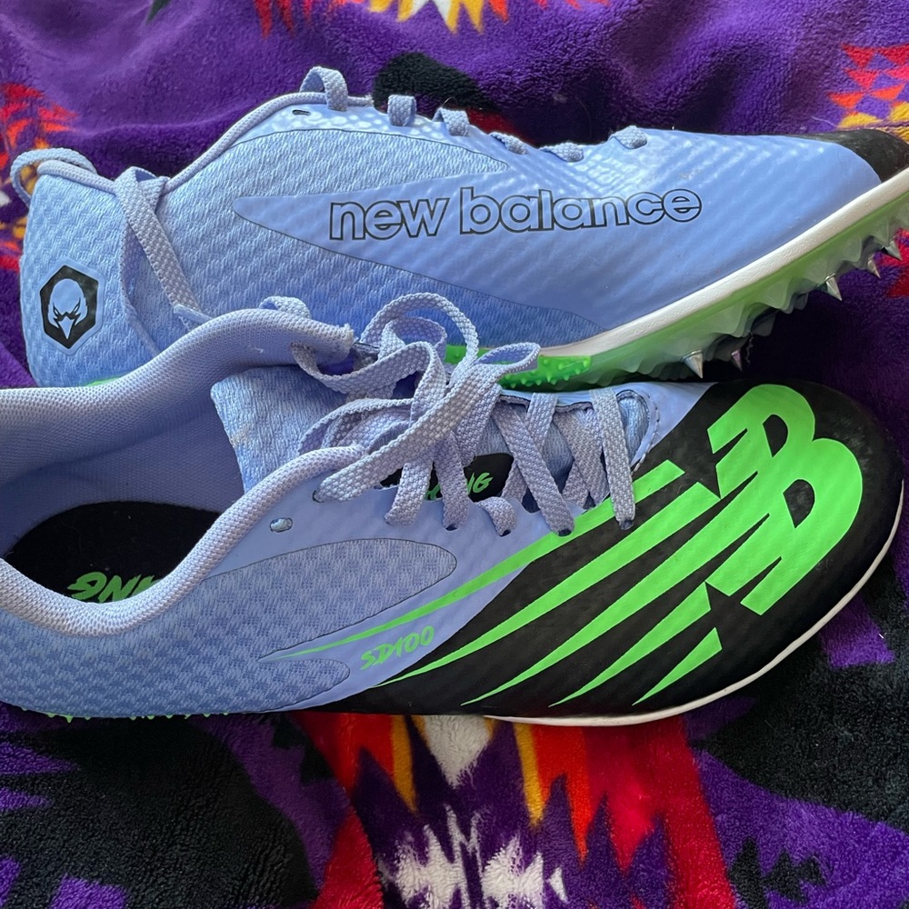 New Balance short distance track spikes